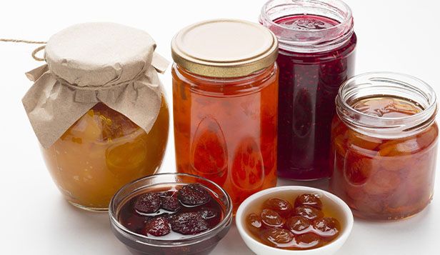 Trifle au soja soyeux et aux fruits